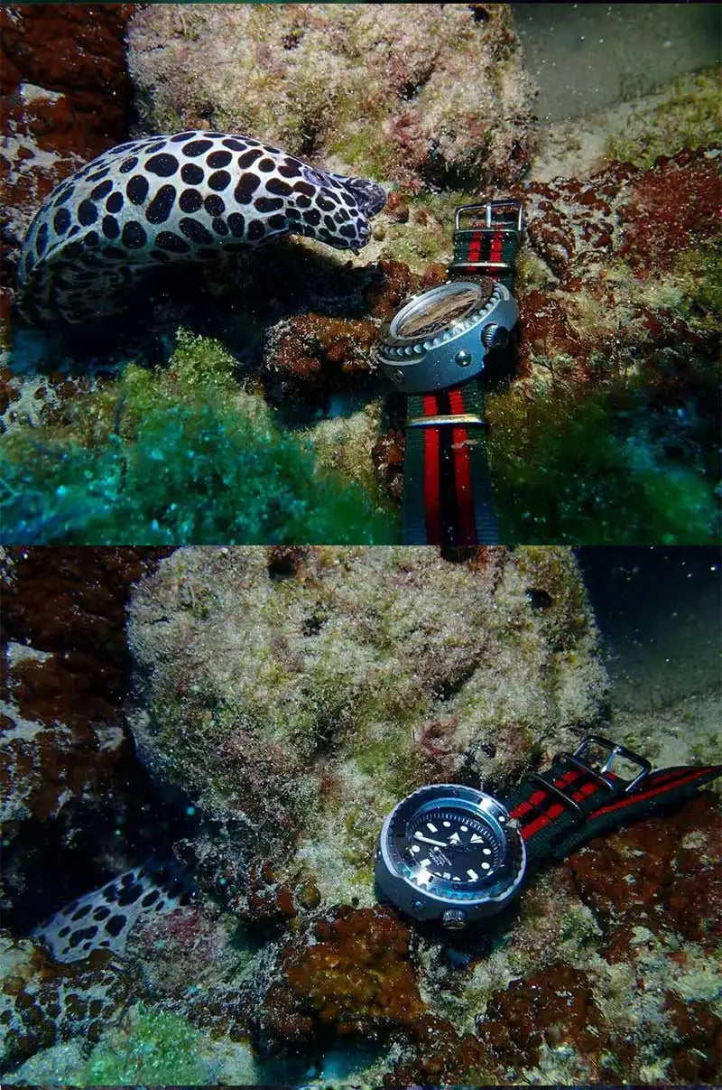 Reloj de Buceo Mecánico HEIMDALLR Tuna 1000M con Movimiento NH35A