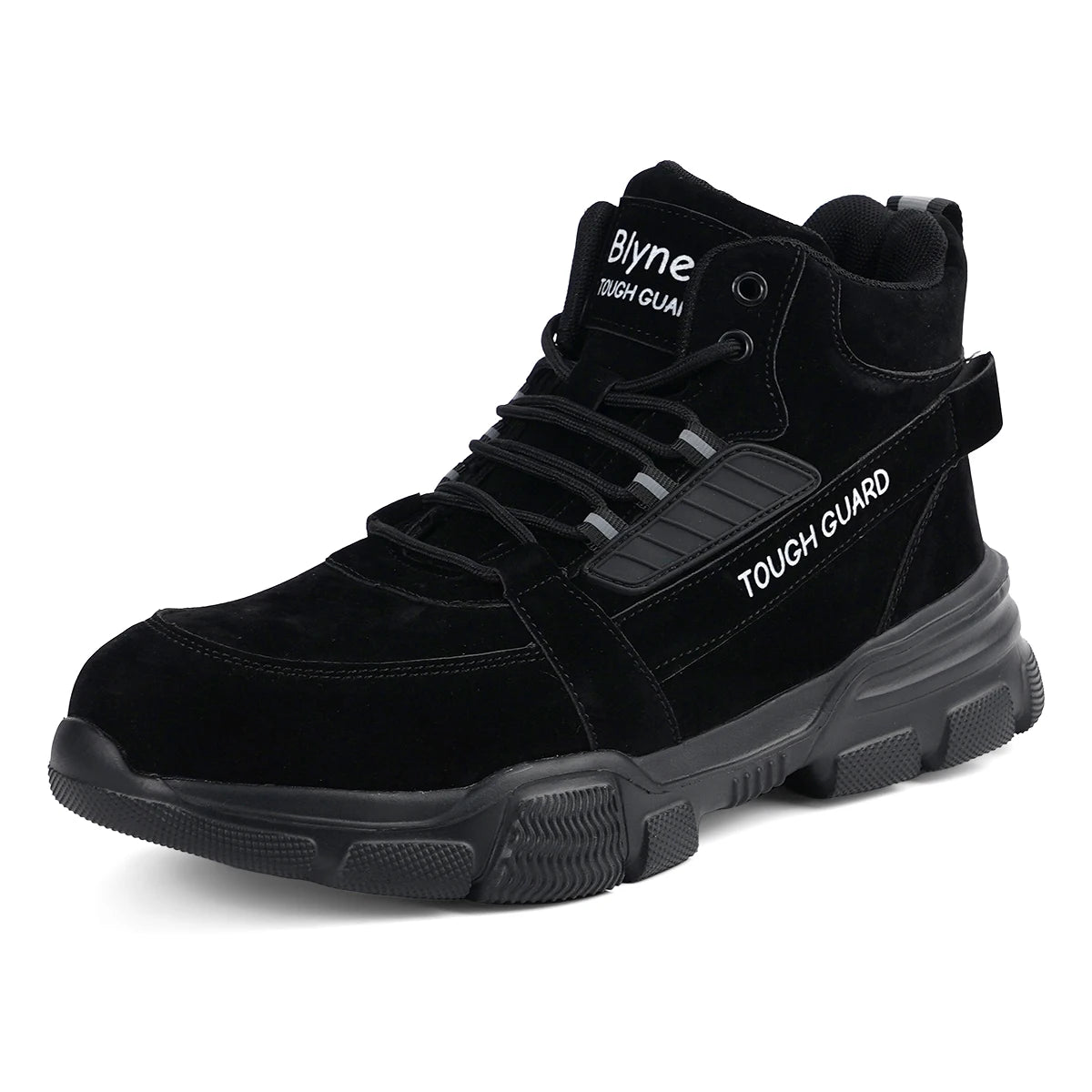 Botas de Trabajo de Seguridad con Punta de Acero para Hombre, con Suela Antideslizante y Resistente al Desgaste