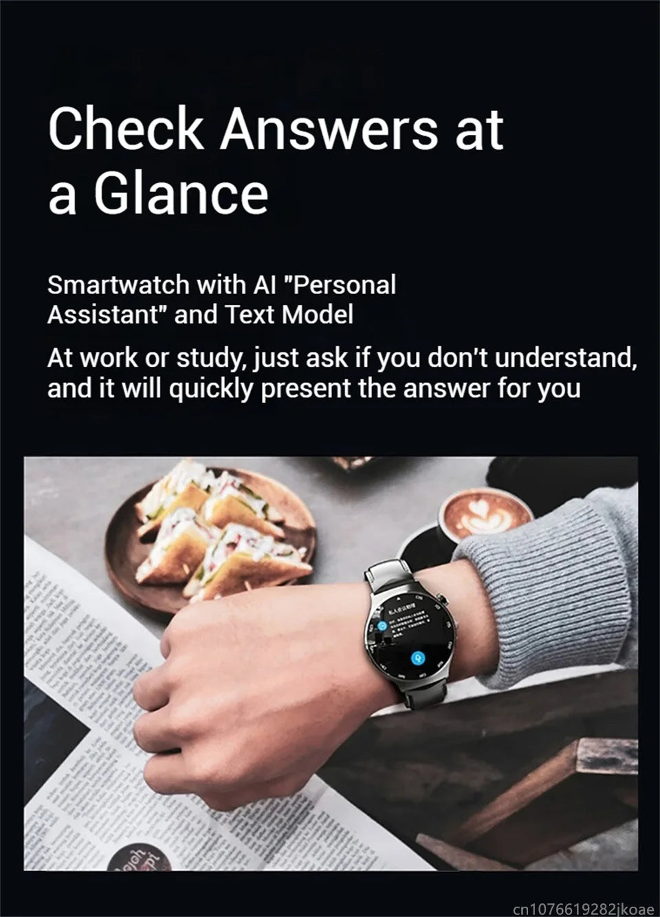 Reloj Inteligente Philips IA Grabación y Traducción
