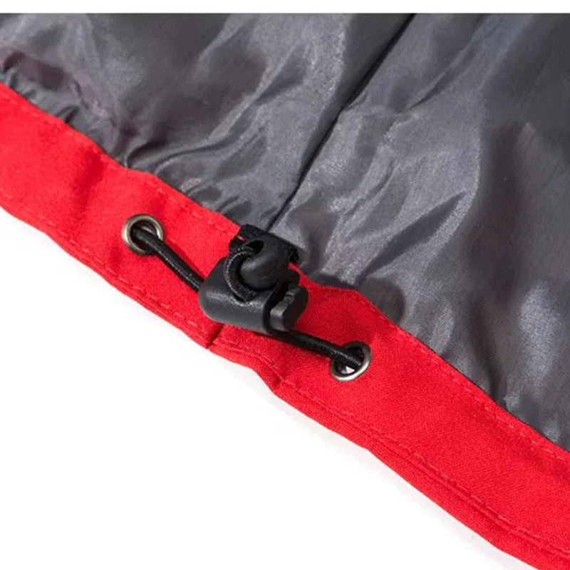 Chaqueta de senderismo impermeable para hombre, cortavientos a prueba de viento de gran tamaño, Camping, caza, correr, senderismo, pesca, abrigo para hombre al aire libre