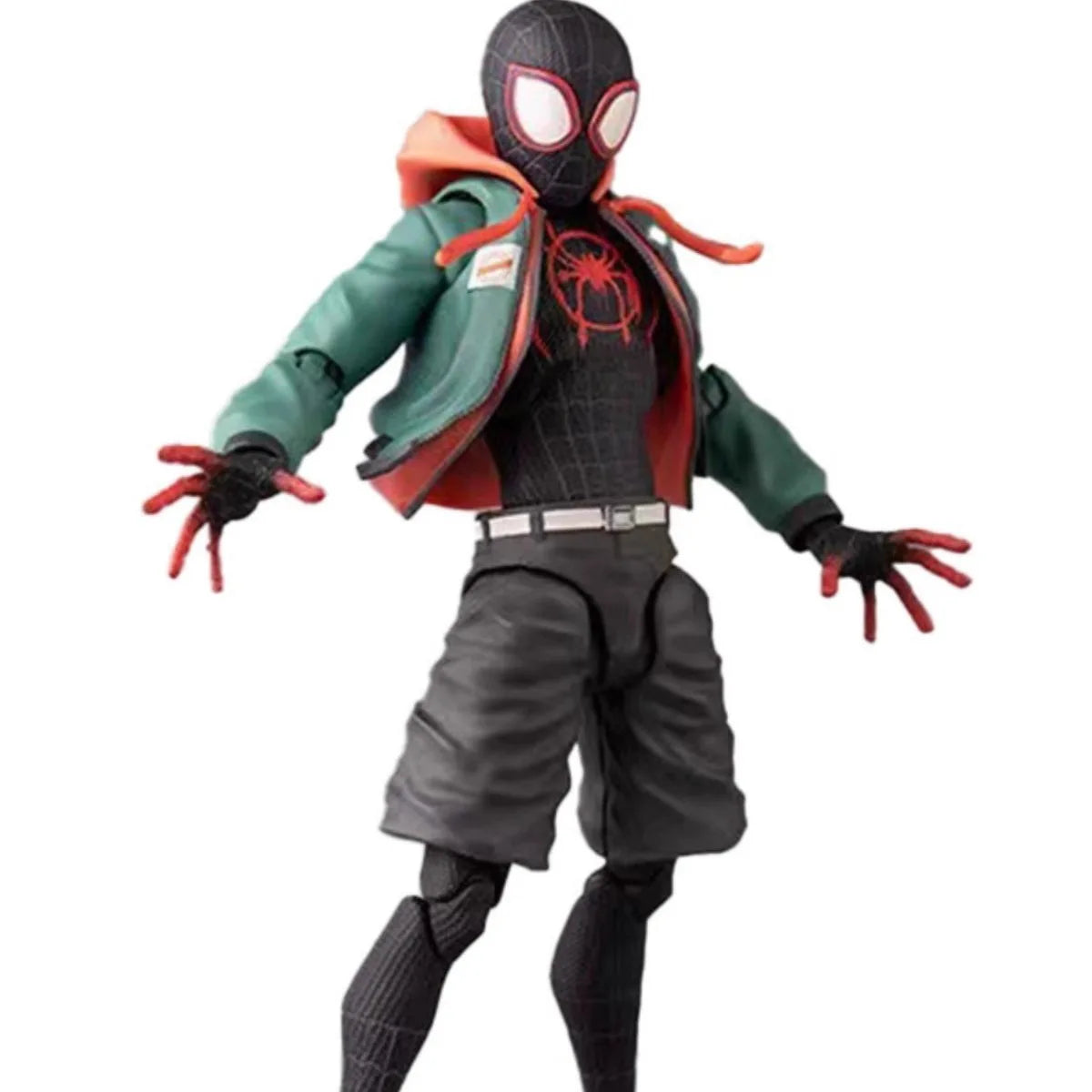 Marvel SHF Spider-Man: Parallel Universe 2: Traverse of The Universe Miles - Set de Caja Móvil, Regalo Hecho a Mano
