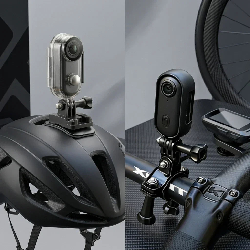 Cámara de Acción 4K Antivibración para Pesca y Moto