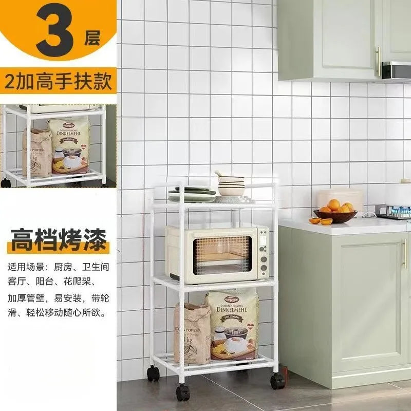 Estante de almacenamiento giratorio multiusos para cocina, balcón y dormitorio