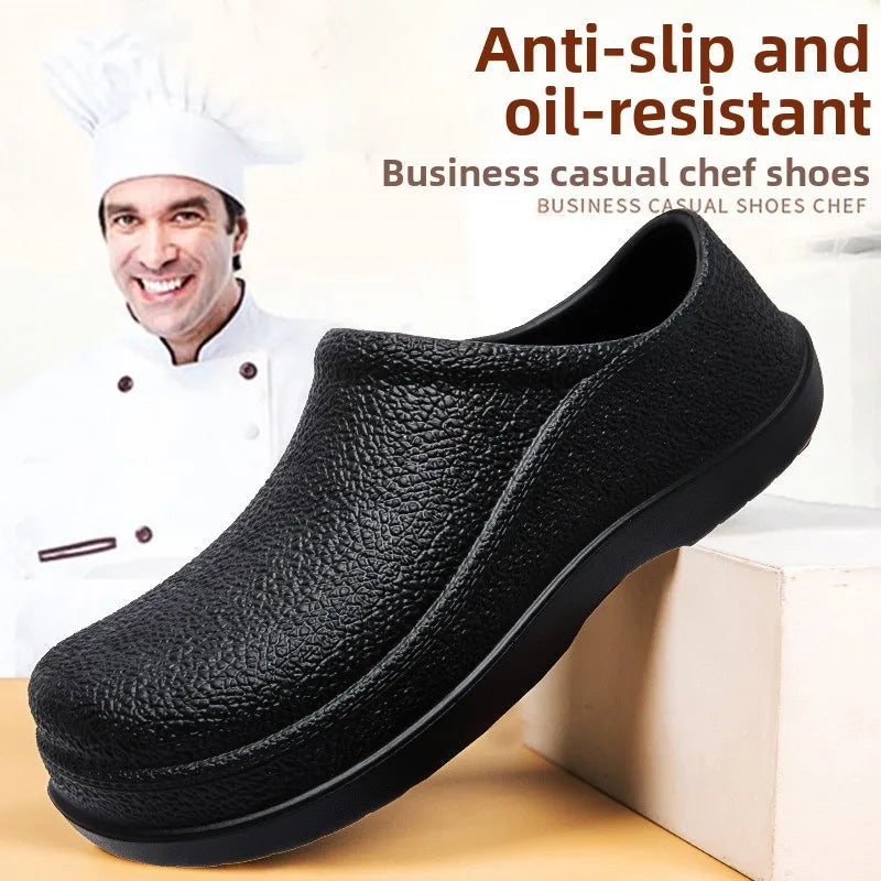 Zuecos de chef unisex antideslizantes de EVA para cocina y restaurantes