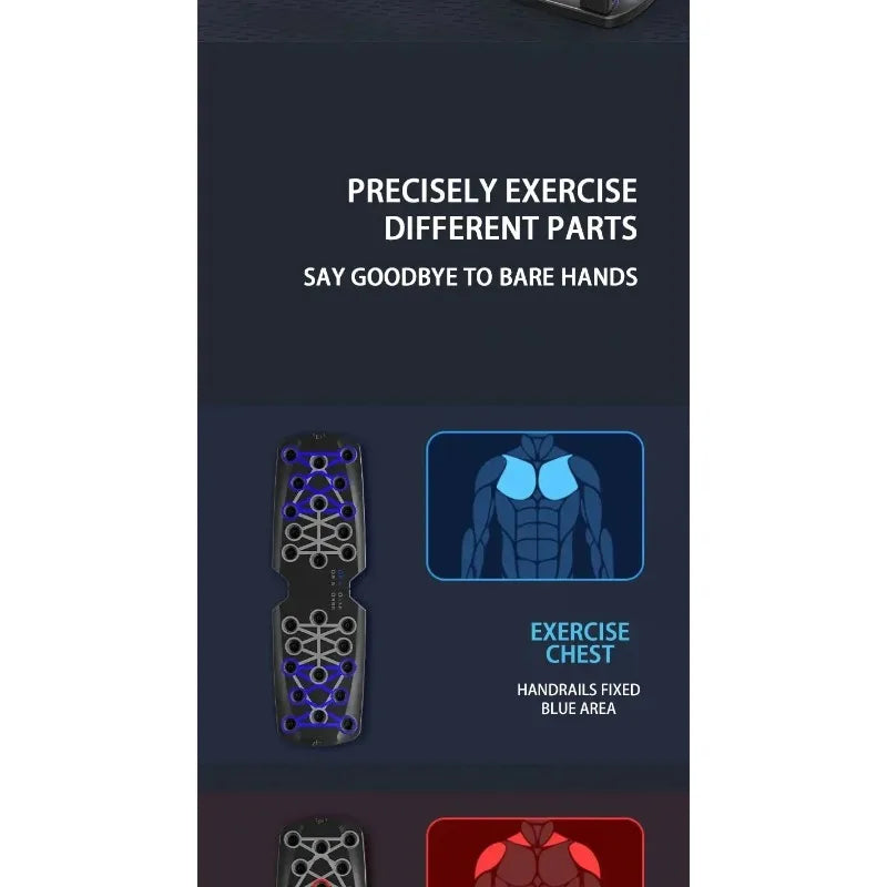 Tabla de flexiones plegable multifuncional para fitness en casa o exteriores