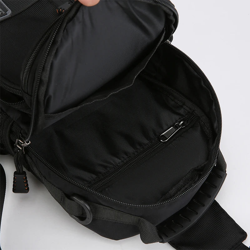 Bolso Bandolera Funcional y Moderno - Bolso de Pecho, de un Solo Hombro, Correa Ajustable, Perfecto para Viajes y Uso Diario