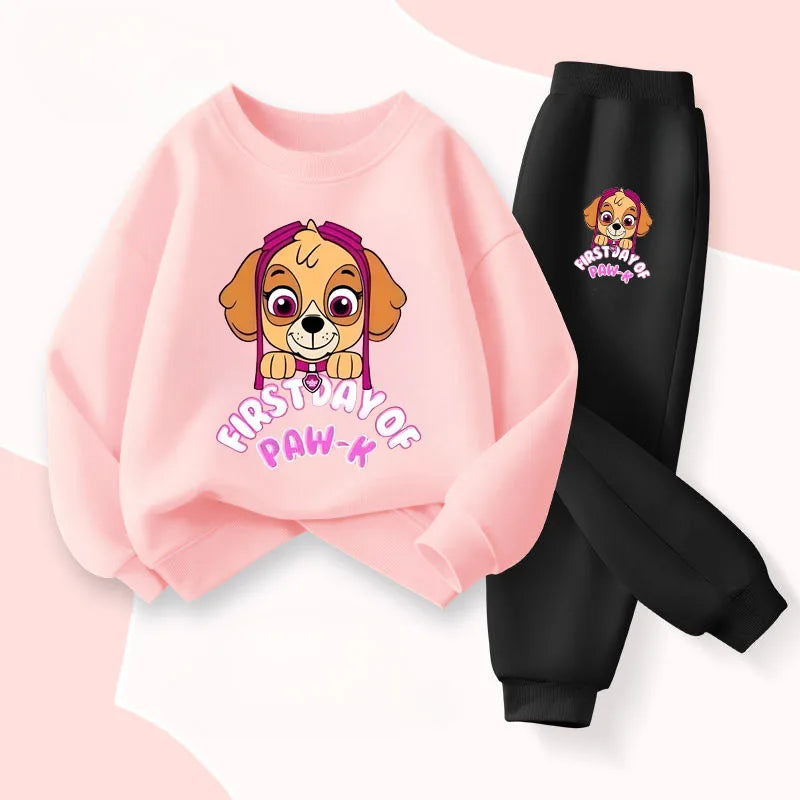 Conjunto de buzo transpirable PAW Patrol con pantalón para niñas