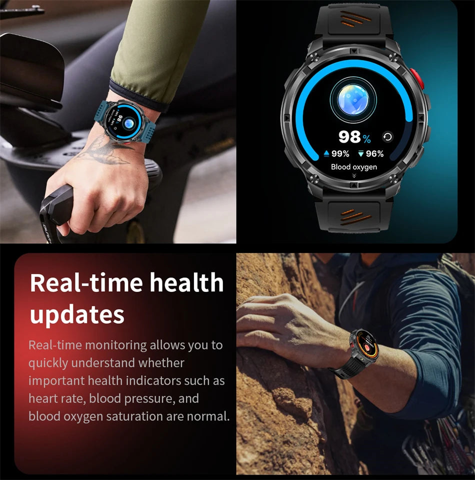 Reloj Inteligente Deportivo con GPS y Bluetooth