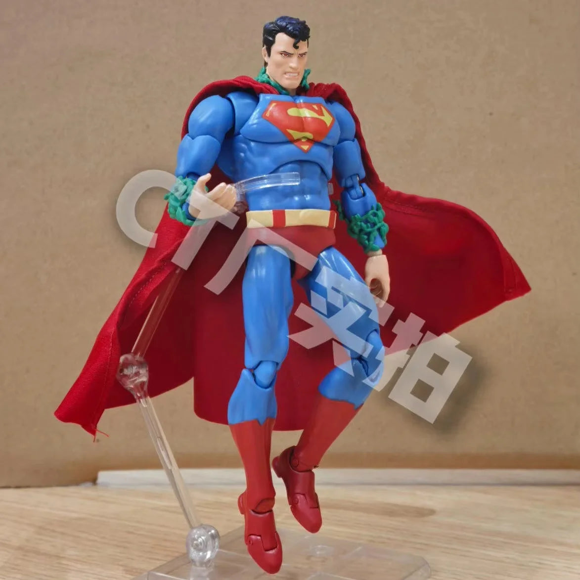 Figura de Acción Articulada CT MAFEX No.117 Superman (Hush) DC Comics Liga de la Justicia, Modelo Coleccionable para Adultos