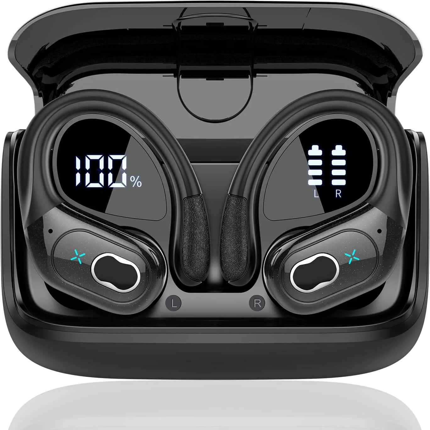 Auriculares TWS Bluetooth 5.4 Deportivos Impermeables 75hs