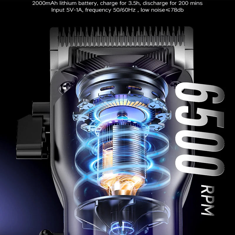 Cortadora de Pelo Kemei KM-2272 con Pantalla LCD