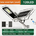 Farola Solar LED para Exterior con Detección Automática IP65