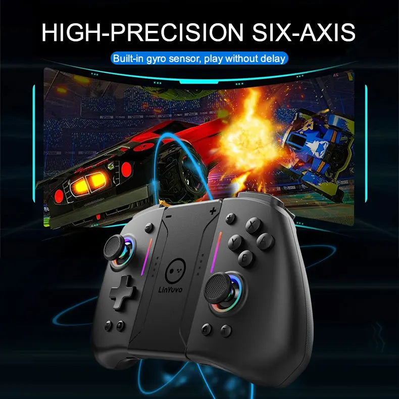 Control inalámbrico Bluetooth para Nintendo Switch, OLED y Lite, mando de juegos, mando, accesorios para juegos Hall