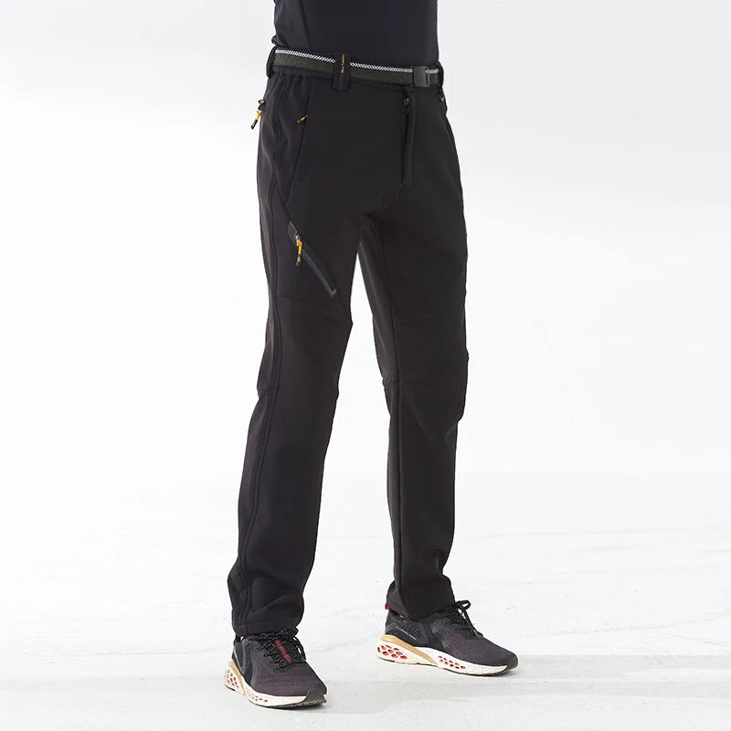 Pantalones Softshell para Hombre, Senderismo y Deportes al Aire Libre
