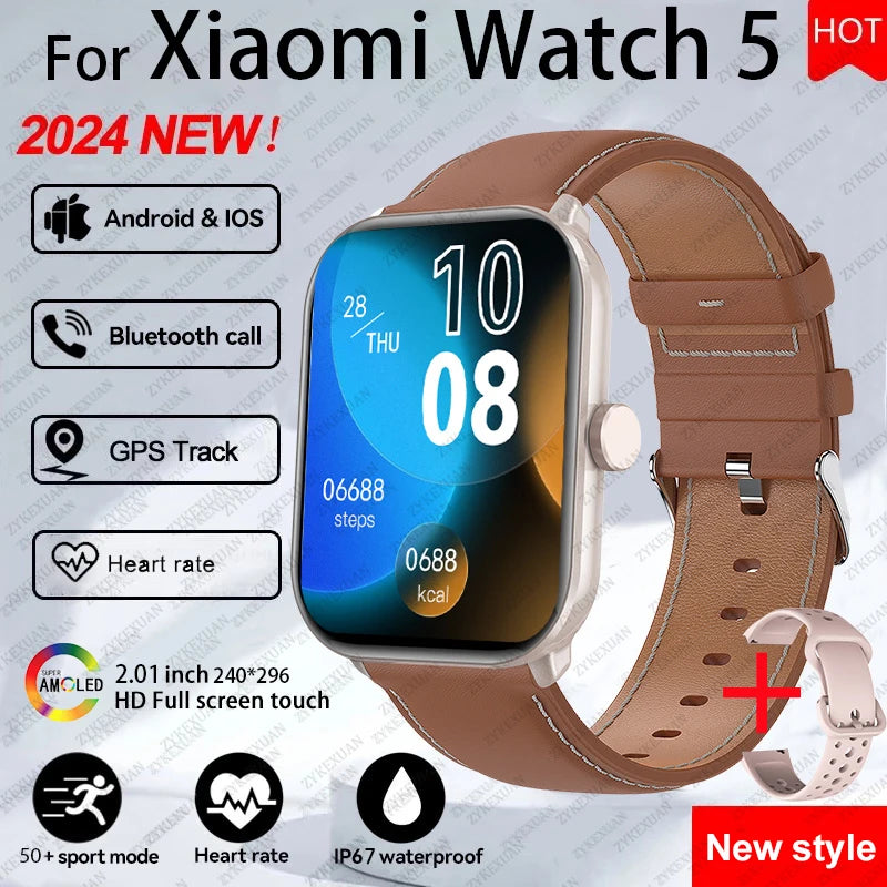 Reloj Inteligente Serie 5 Global con AMOLED, GPS y Llamadas Bluetooth