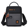 Bolso cruzado para hombre con correas ajustables, bolso de hombro multifuncional para desplazamientos diarios, bolso informal para exteriores