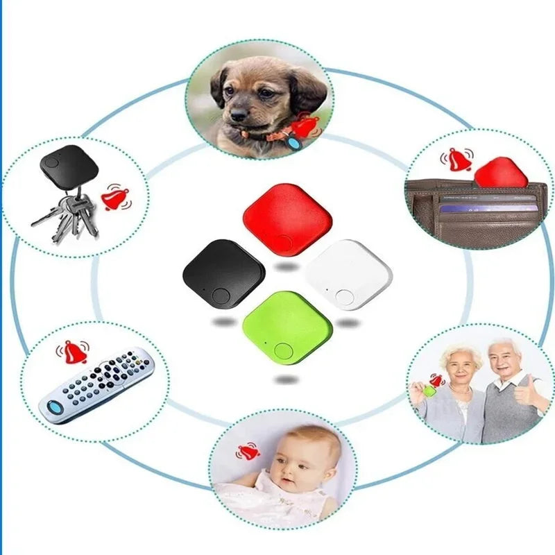 Rastreador Bluetooth para mascotas, dispositivo antipérdida con GPS integrado para Android e iOS, compatible con AirTag Smart Tag.
