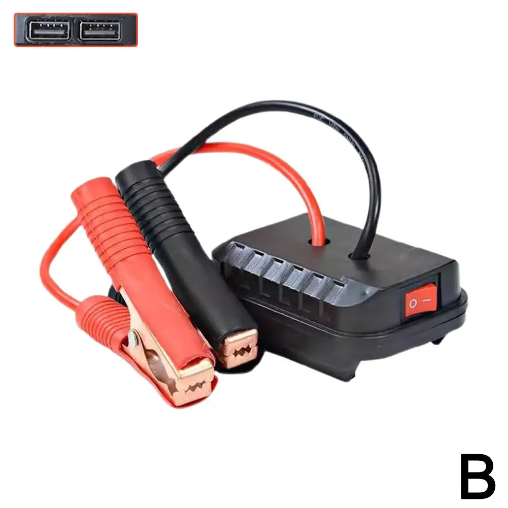 Adaptador Multifunción Arrancador de Emergencia para Auto y Herramientas