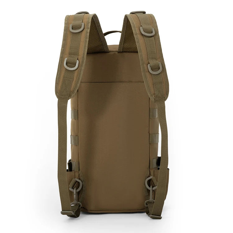 Mochila de pesca súper grande de 42L con asiento de poste |   correa de hombro acolchada |   camping, senderismo, almacenamiento de aparejos de pesca, entusiastas al aire libre