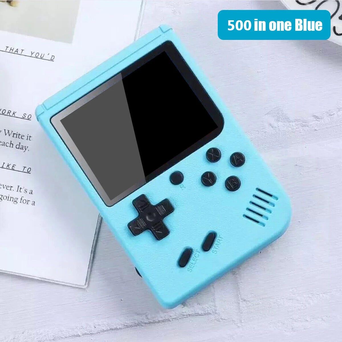 Consola de Juegos Portátil con 500+ Juegos, Emulador Retro, Conecta a TV