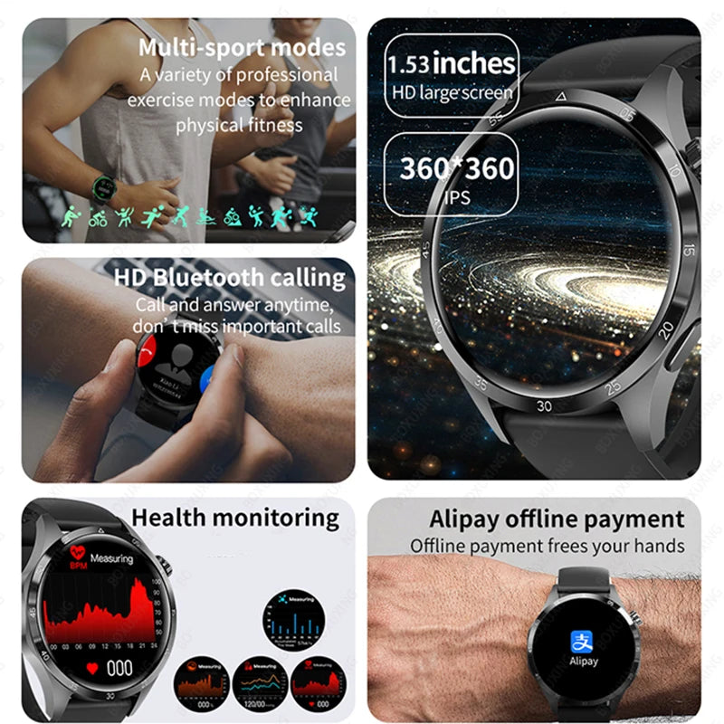 Reloj Inteligente 4 Pro AMOLED Bluetooth