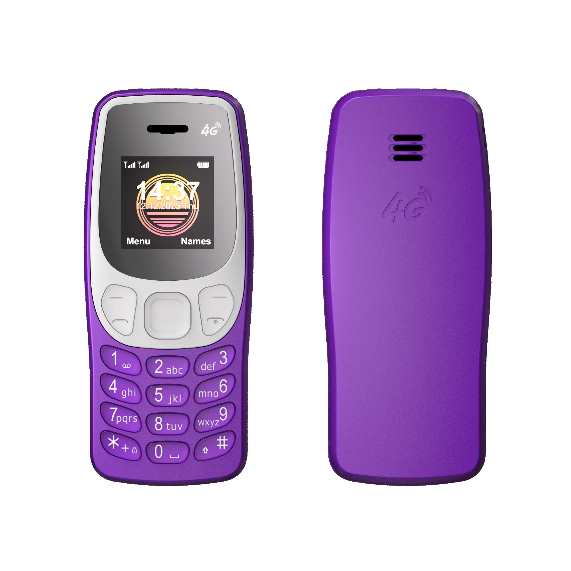 Nuevo SERVO BM80 4G LTE Mini teléfono móvil Dual SIM marcación de velocidad reducción automática grabadora de llamadas reproductor de música lista negra de teléfono pequeño