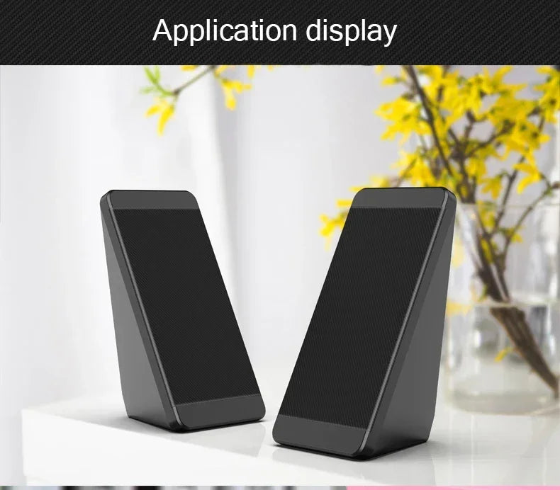 Altavoz De ordenador, caja De sonido para PC, música para ordenador portátil, Caixa De Som, sistema De Audio estéreo USB portátil, deflector acústico, Baffe alto