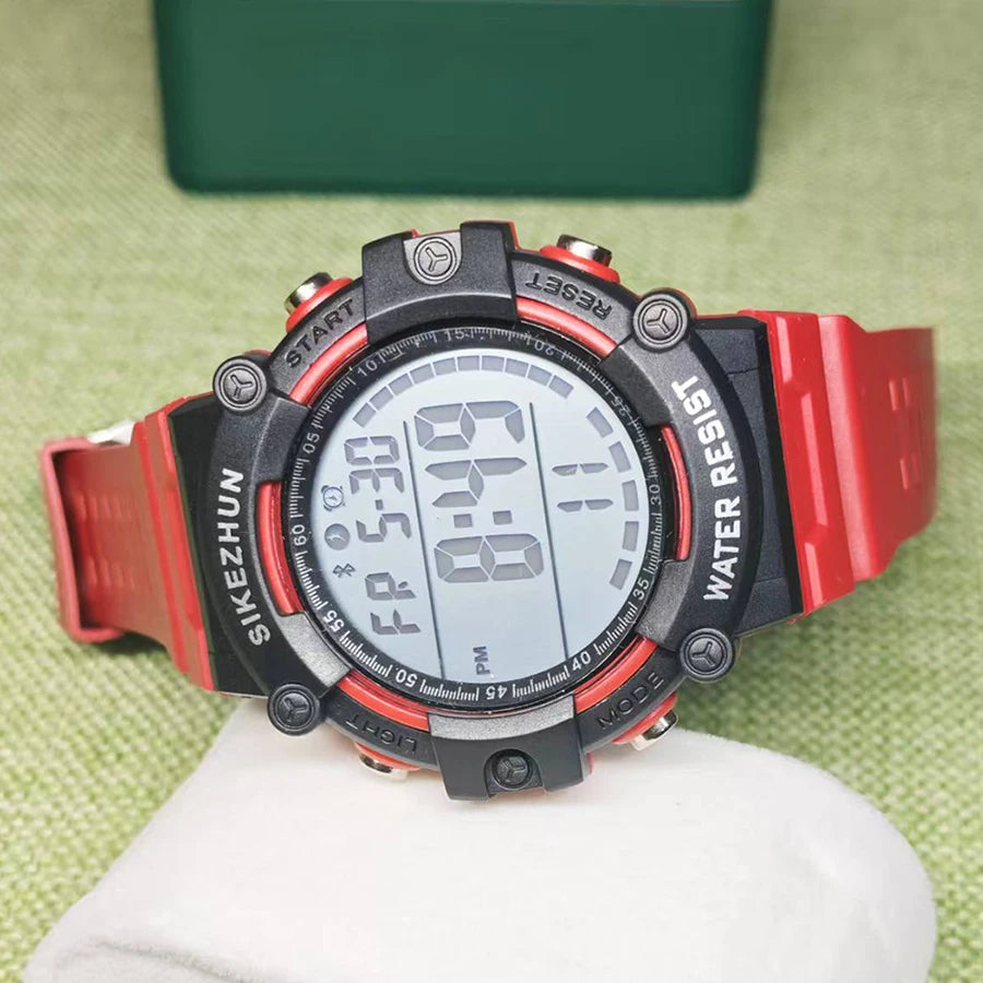 Reloj Digital Deportivo Resistente al Agua Hombre