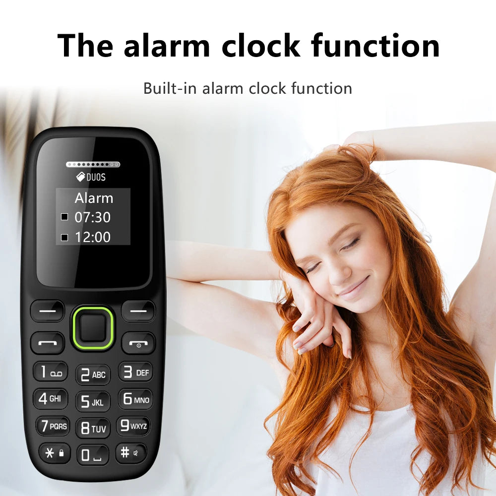 BM310 teléfonos móviles pequeños desbloqueados auriculares Bluetooth teléfono baja radiación grabación automática de llamadas Dual SIM teléfono celular pequeño