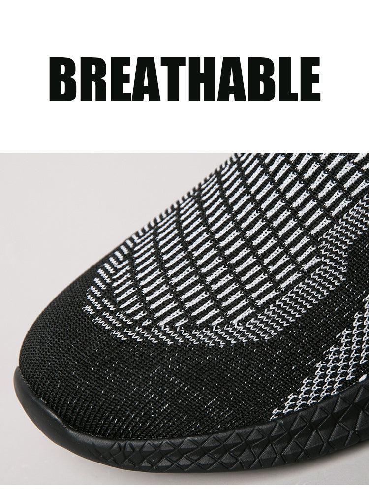 Zapatos transpirables para caminar para hombre, mocasines ligeros para exteriores, zapatos informales suaves y flexibles para hombre, calzado de moda, zapatillas de deporte 39-48