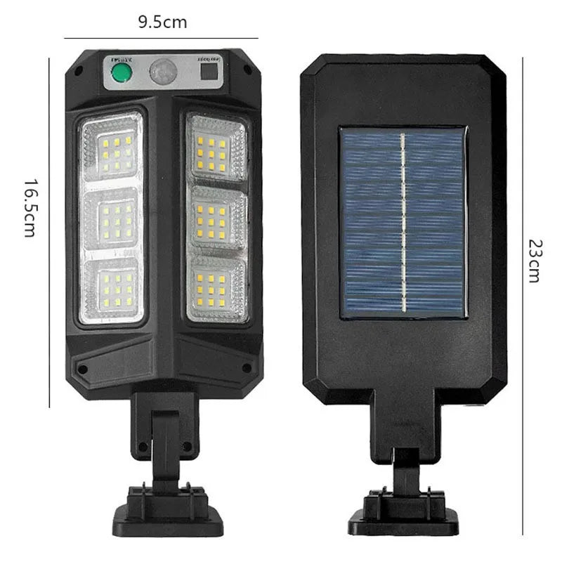 Farolas Solares LED con Sensor de Movimiento 3 Modos Impermeable