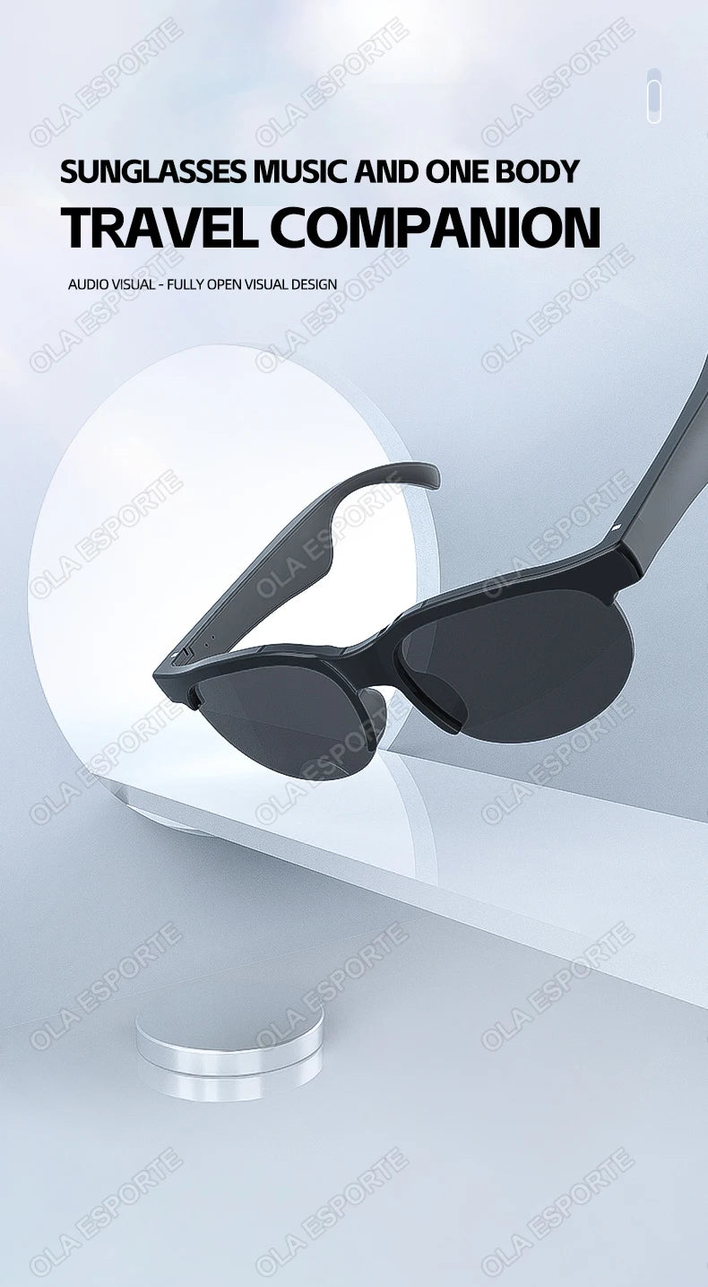 Gafas Inteligentes con Auriculares Bluetooth 5.3