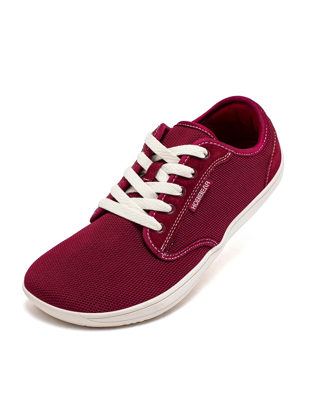 HOBIBEAR Zapatos minimalistas descalzos Unisex Punta ancha Zero Drop Zapatillas para caminar Zapatos ligeros y transpirables de malla