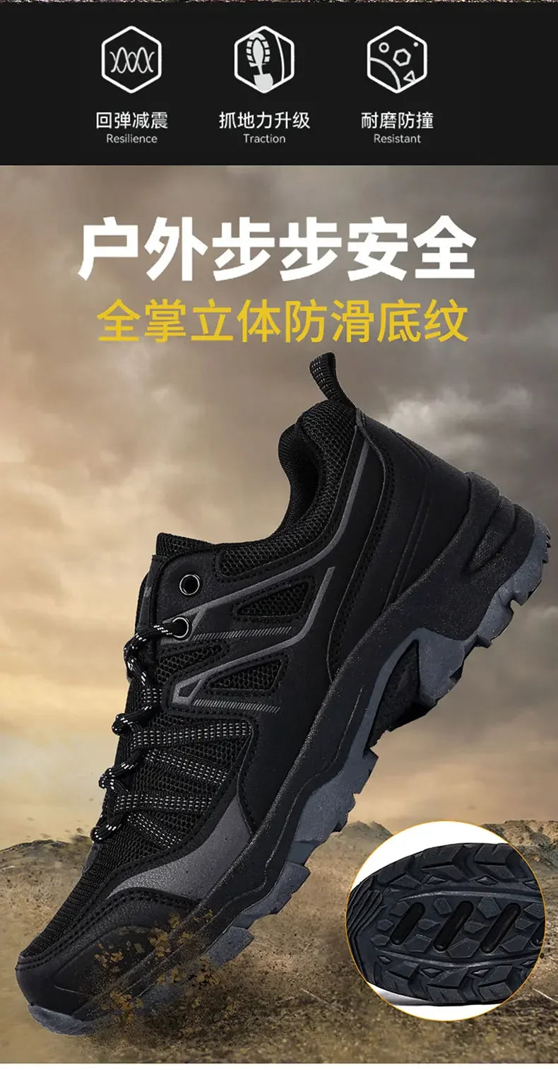 Zapatillas de senderismo para hombre con suela antideslizante y amortiguación