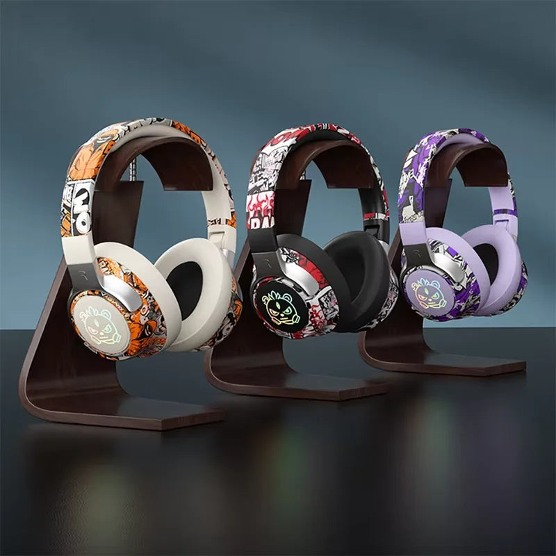 Auriculares Gaming Bluetooth 5.3 RGB Baja Latencia