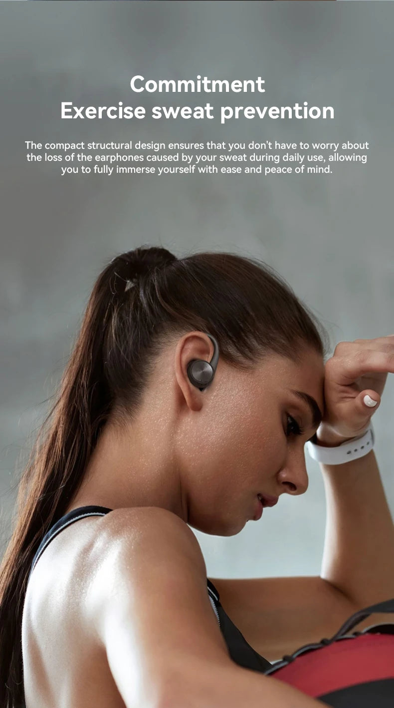 MZYMI Auriculares Bluetooth 5.3 Pantalla Digital