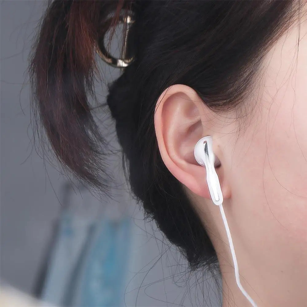 Electrónica portátil estéreo bajo cancelación de ruido 3,5mm para teléfono inteligente auriculares planos auriculares deportivos auriculares con cable