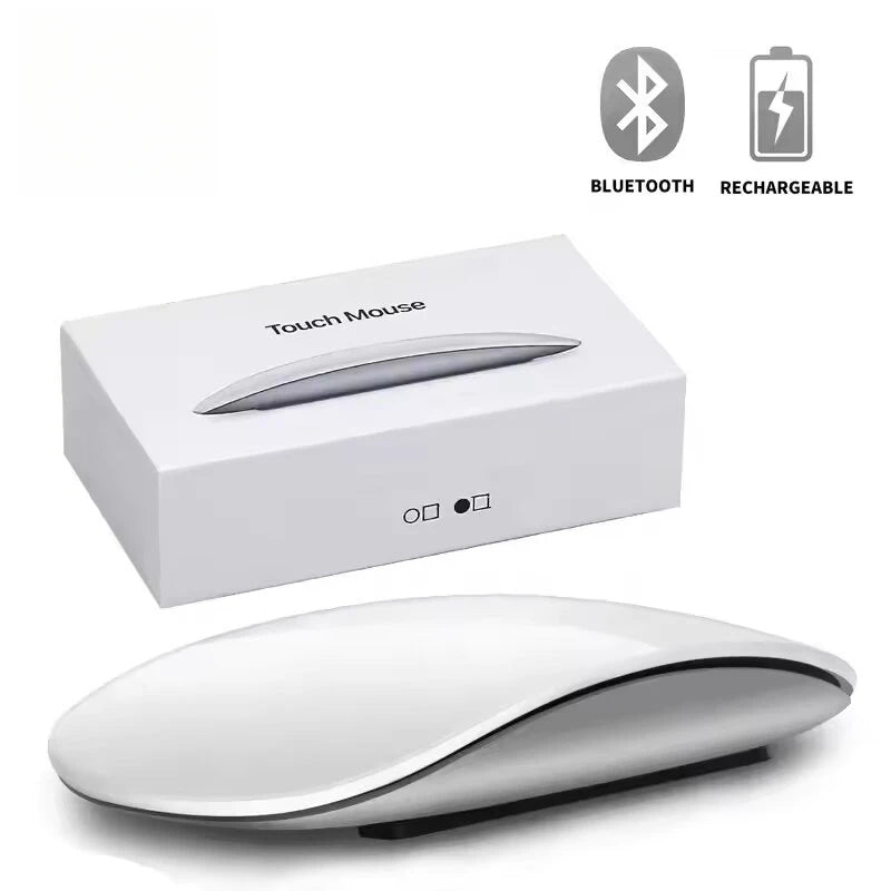Nuevo ratón Bluetooth inalámbrico ultrafino recargable silencioso Multi Arc Touch ratones ratón mágico para ordenador portátil Ipad Mac PC Macbook