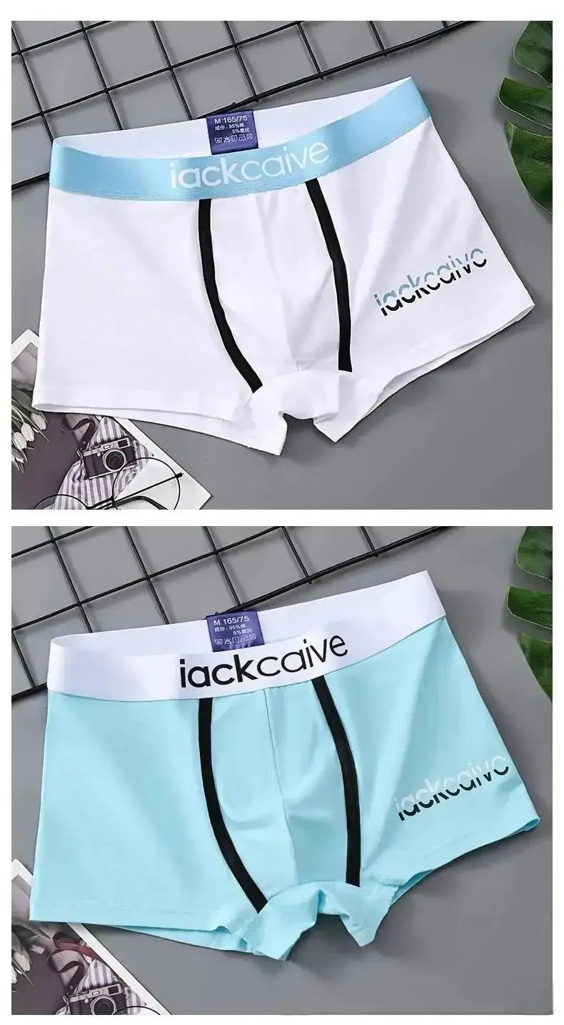 1/3 Uds XL-3XL bragas masculinas ropa interior de algodón para hombres Boxers Boxer transpirable calzoncillos estampados pantalones cortos cómodos ropa interior para hombres