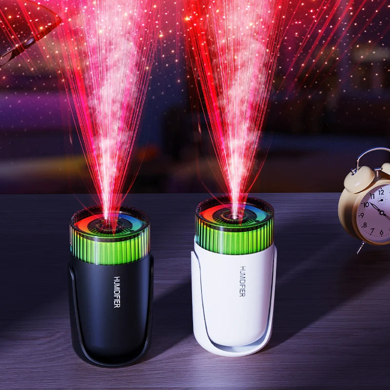 En todo el cielo, luz del cielo estrellado, humidificador montado en vehículo, spray delicado, luz degradada colorida, adecuado para la sala de estar