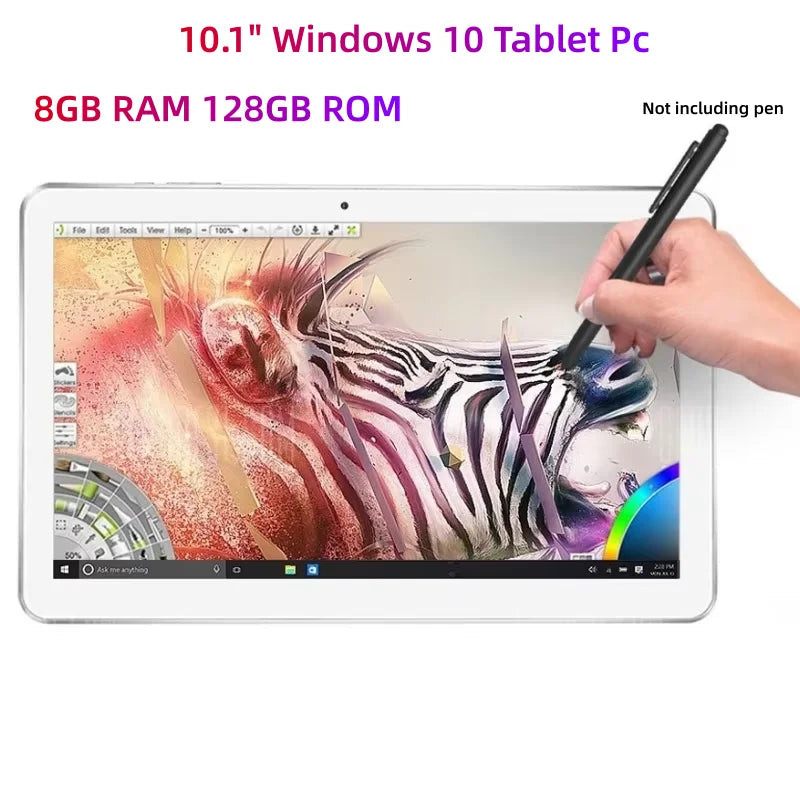 Tablet PC S12 de 10.6 Pulgadas con Windows 10, Intel Core m3-7Y301 de 64 bits, 4 GB de RAM, 128 GB de ROM, Pantalla IPS de 1920x1080, Batería de 8000 mAh
