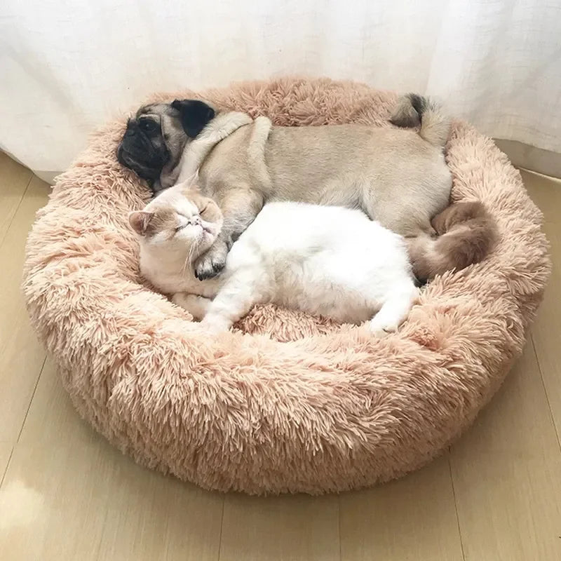 Cama Redonda para Mascotas Super Suave | 6 Tamaños 40-90cm