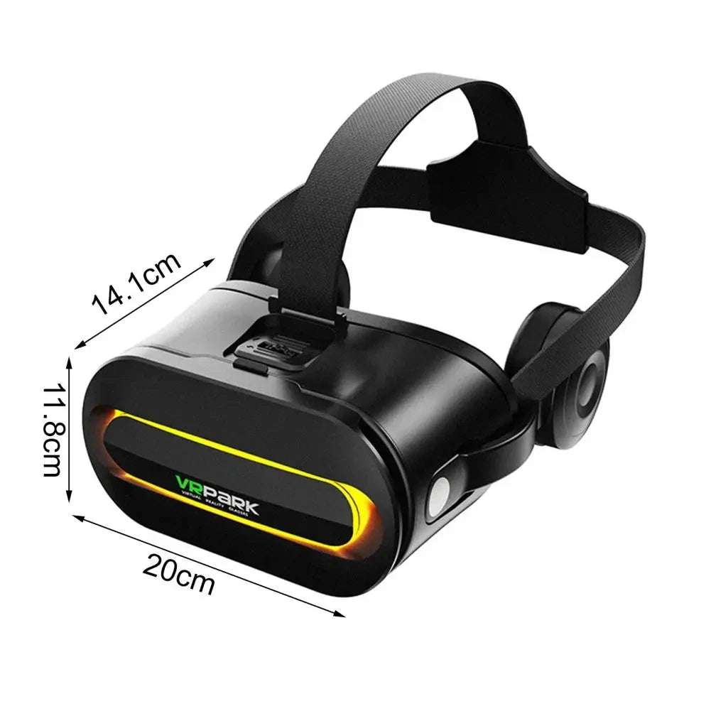 Gafas VR de realidad Virtual, casco de teléfono 3D, lentes de auriculares, dispositivo Viar, teléfono inteligente, juego celular, visor de vídeo móvil