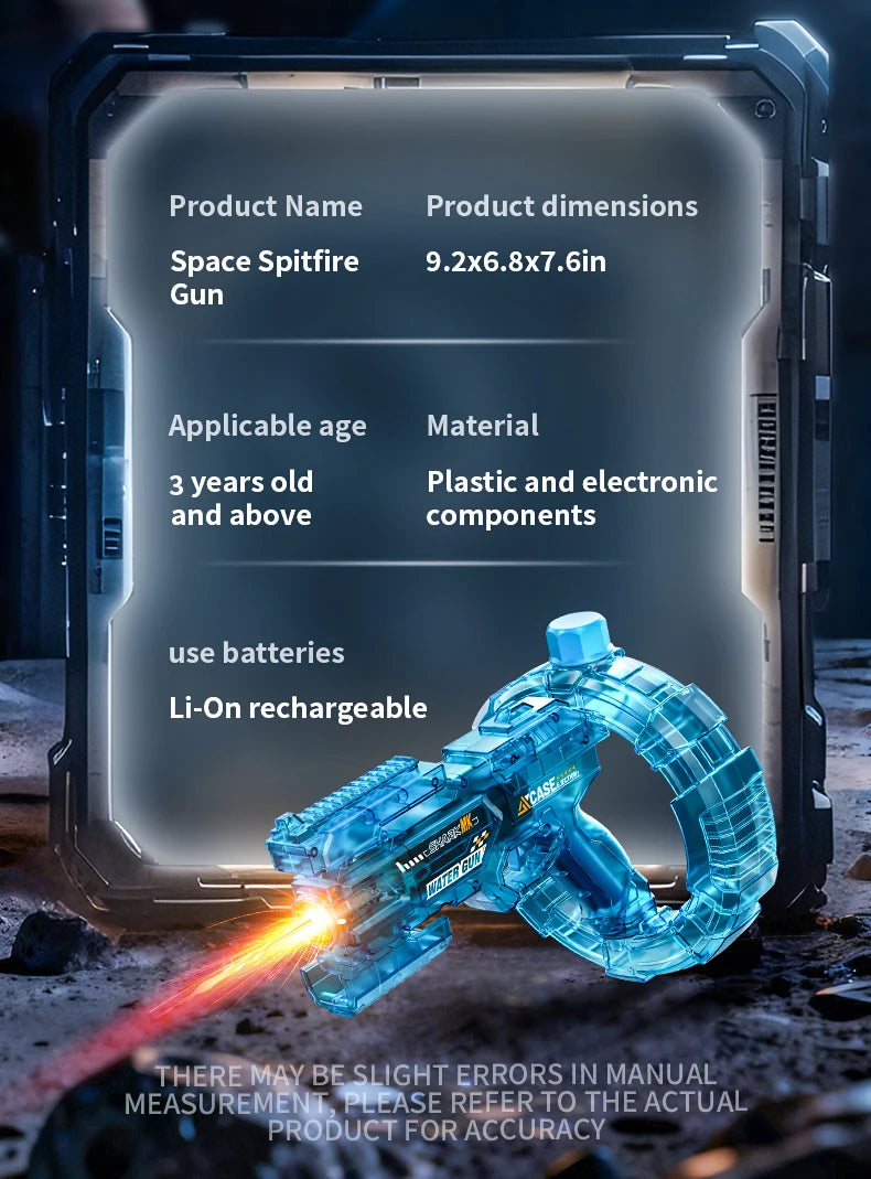 Pistolas de agua eléctricas para adultos, potentes, con succión automática de agua, juguete de verano para exteriores y playa, regalo para niños.