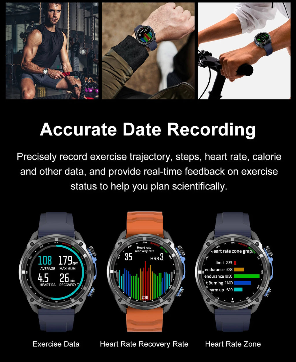 T-Rex3 Reloj Inteligente Militar GPS 10ATM