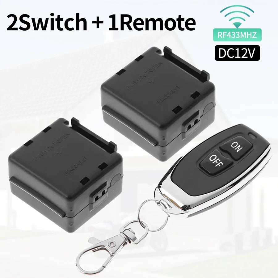 Interruptor de Control Remoto RF 433Mhz DIY con Módulo