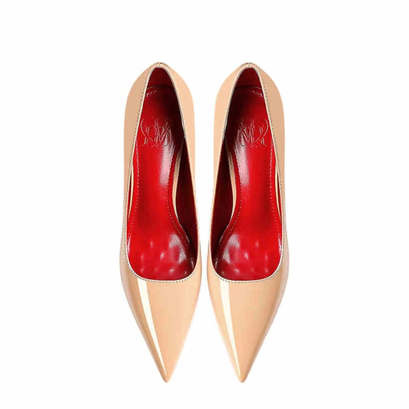 Stilettos de Mujer Punta Fina con Brillantes - Tacones Altos Elegantes