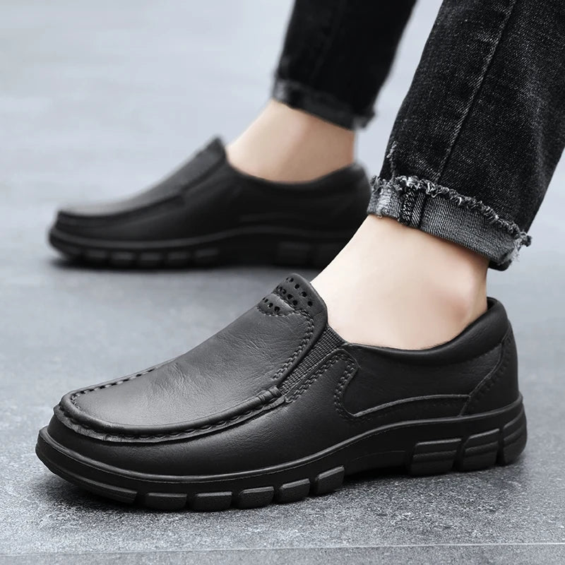 Zapatos de Chef Antideslizantes para Hombre — Suela EVA, Resistentes al Aceite