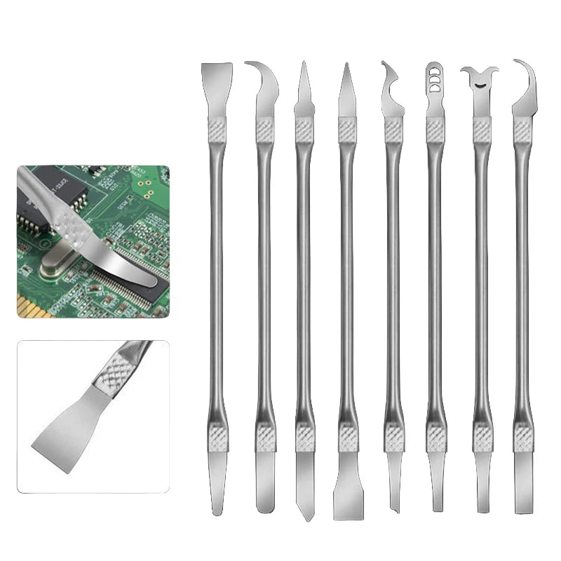 Reparación de chips IC, hoja fina, removedor de CPU NAND, cuchillo de mantenimiento BGA, elimina pegamento, desmontaje, Kit de herramientas de cuchillo para teléfono, tableta y PC