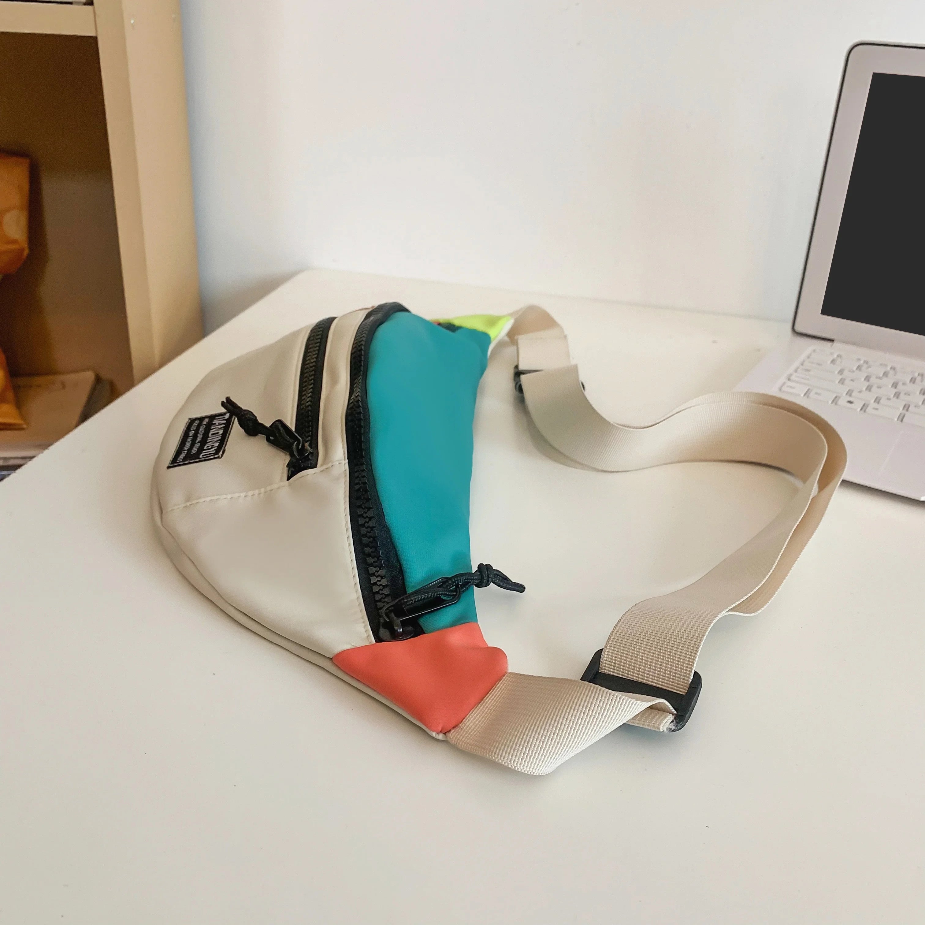 Nueva moda bolso de pecho para hombre, bolso cruzado versátil e informal, riñonera deportiva, bolso cruzado de viaje diario, bolso para teléfono
